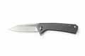Greyfang folding knife open side view by VALKRON