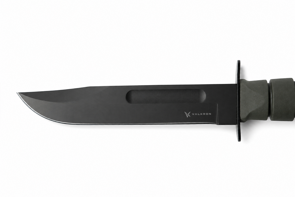Field Sentinel fixed blade knife blade detail