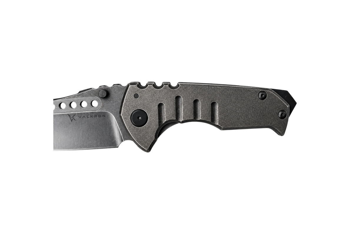 Grimlock outdoor folding knife closed side view