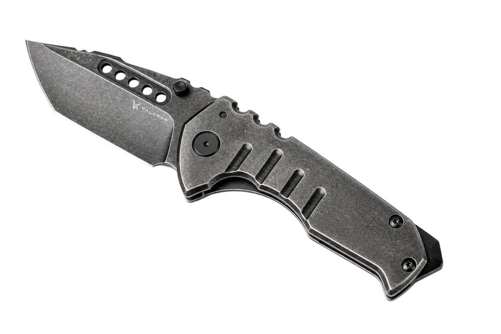 Grimlock outdoor folding knife open view