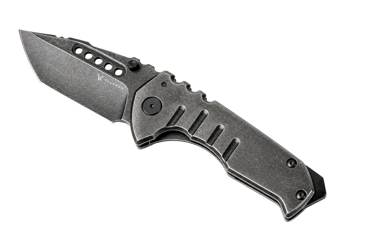 Grimlock outdoor folding knife open view