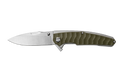 Trailwarden outdoor folding knife open view by VALKRON