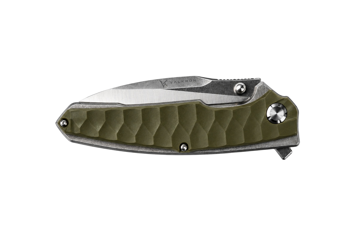 Trailwarden outdoor folding knife closed side view