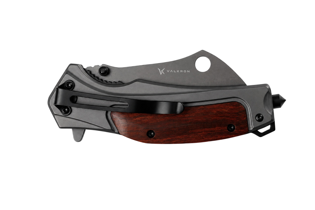 Brimstone EDC folding knife closed view