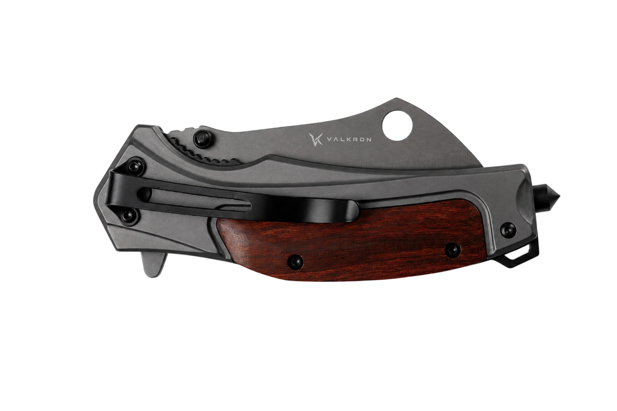 Brimstone EDC folding knife closed view