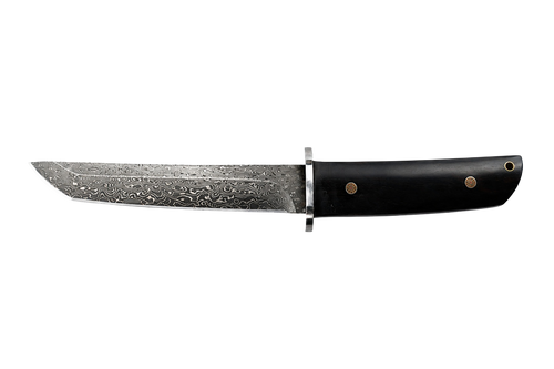 Blackthorn Damascus outdoor fixed blade knife by VALKRON