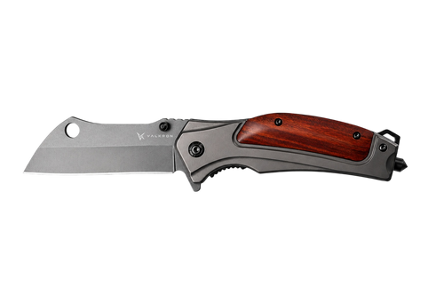 Brimstone EDC folding knife open view by VALKRON