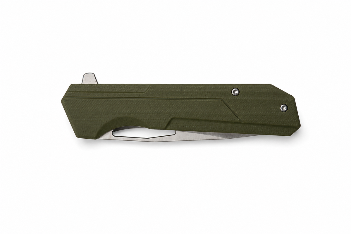 Verdant Edge folding knife closed side view