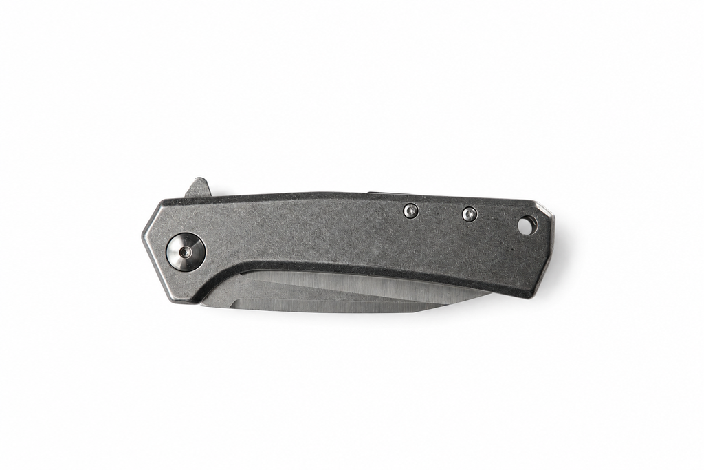 Greyfang folding knife closed side view