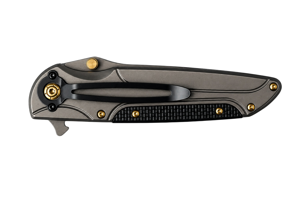 Sovereign EDC folding pocket knife closed view
