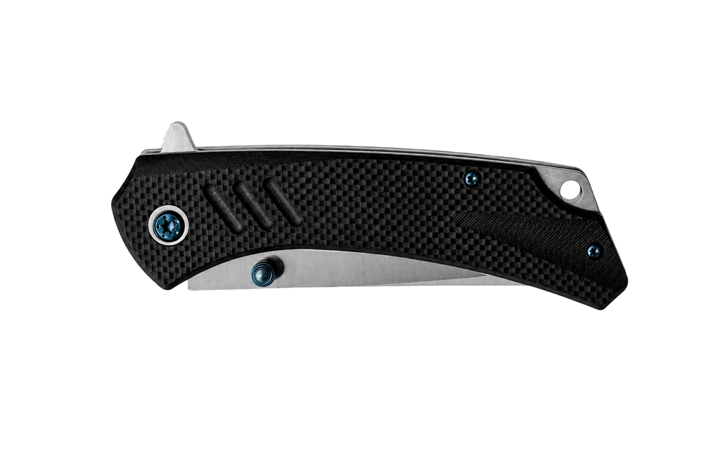 Overlord folding pocket knife closed view